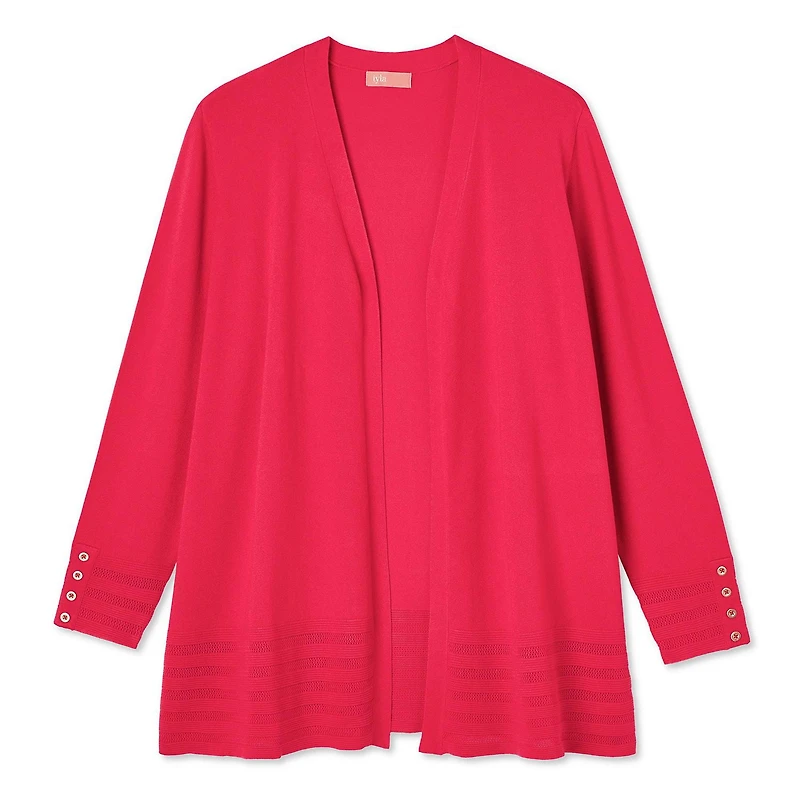 Iyla Plus Women's Ottoman Cardigan