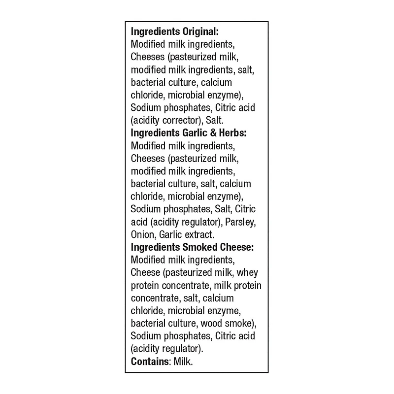 The Laughing Cow Limited Edition Processed Cheese Variety Pack