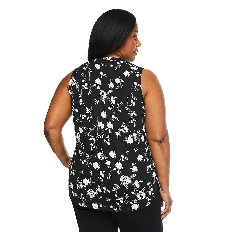 Iyla Women's Plus Crinkle Top