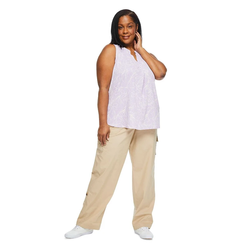 Iyla Women's Plus Crinkle Top
