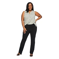 Iyla Plus Women's Straight Leg Pant, Sizes 1X-4X