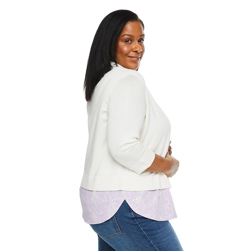 Iyla Women's Plus Knit Shrug