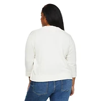 Iyla Women's Plus Knit Shrug