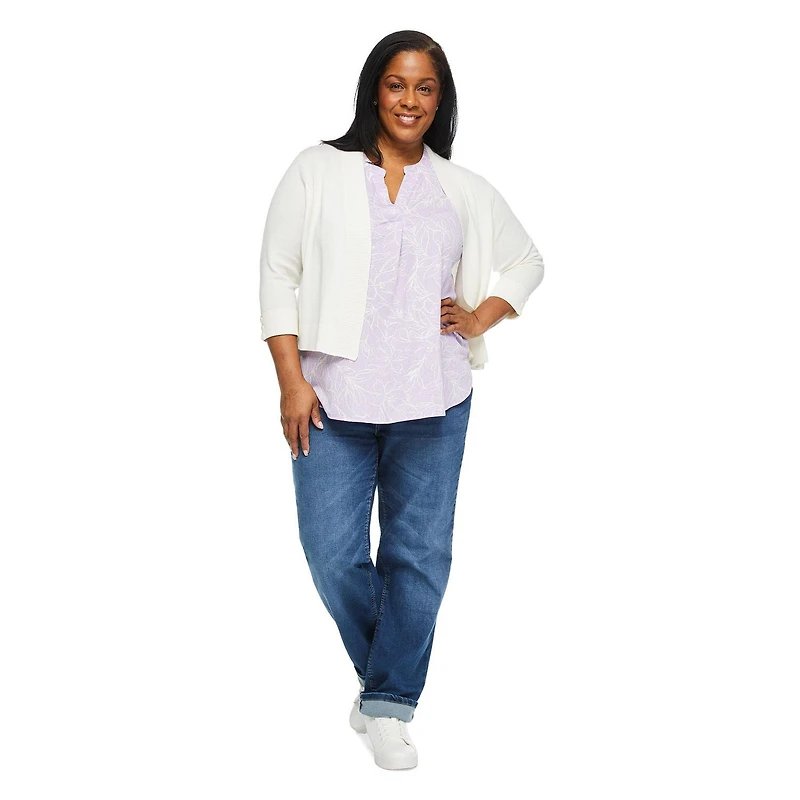 Iyla Women's Plus Knit Shrug