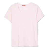 T-shirt avec motif ondulé Iyla Plus pour femmes Tailles 1X-4X