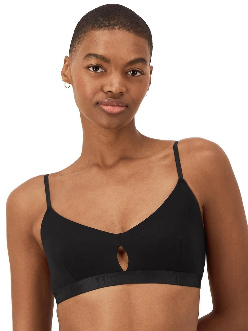 Hanes Originals pour femmes, Bralette courte dégagée super douce