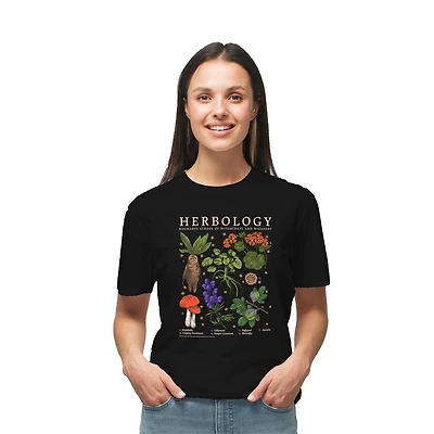 T-shirt à manches courtes Harry Potter Herbology pour femme
