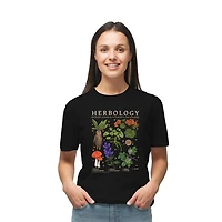 T-shirt à manches courtes Harry Potter Herbology pour femme