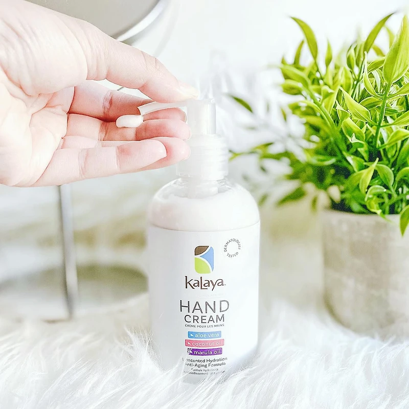 Crème pour les mains non parfumee de Kalaya