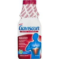 Gaviscon Extra Strength Liquid Soothing Icy Mint
