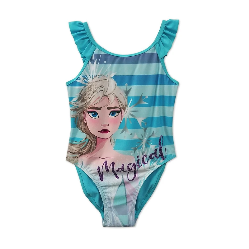 Maillot de bain une pièce magique Frozen pour fille