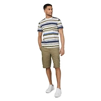 Short cargo à ceinture pour hommes Mexx