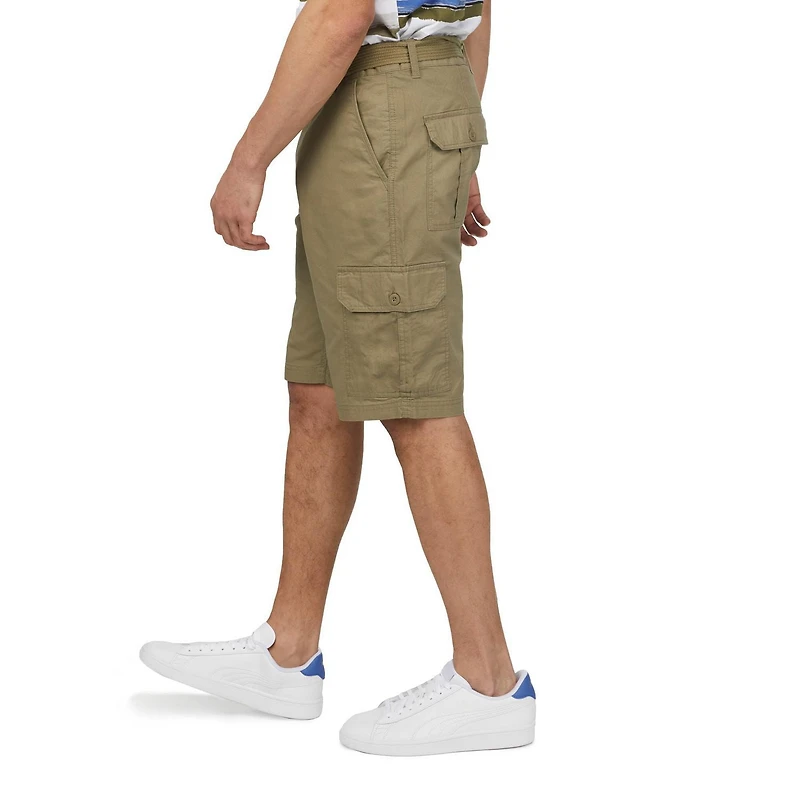 Short cargo à ceinture pour hommes Mexx