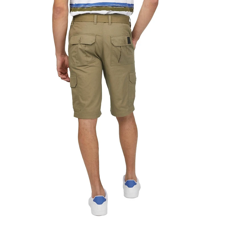 Short cargo à ceinture pour hommes Mexx