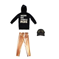 Girls Mini Pop Kids Sparkle More Hoodie