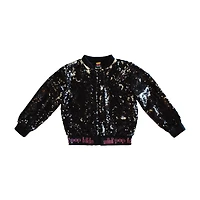 Veste Mini Pop Kids Black Shine pour fille