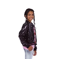 Veste Mini Pop Kids Black Shine pour fille