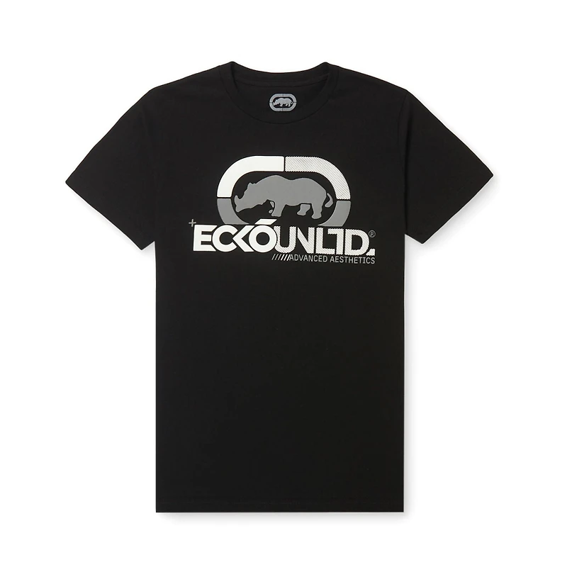 Ecko Unltd. T-shirt à col rond à manches courtes pour homme graphique personnalisé