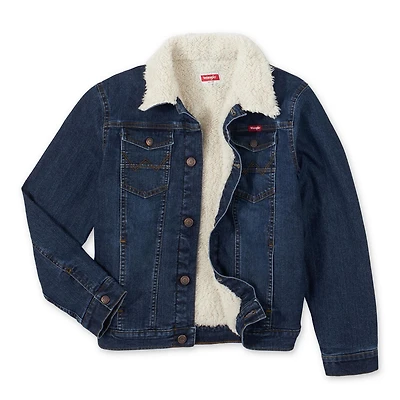 Wrangler Garçons Veste Doublure Sherpa