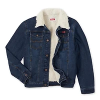 Wrangler Boy's Sherpa Lined Trucker Jacket