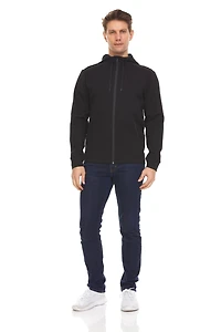 Sweat à capuche et zip intégral Swiss Tech grand froid homme