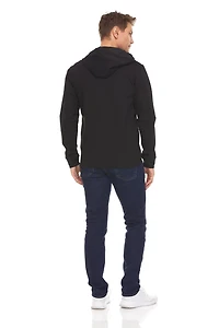 Sweat à capuche et zip intégral Swiss Tech grand froid homme