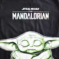 T-shirt à manches courtes Star Wars The Mandalorian Grogu Meditate pour garçon