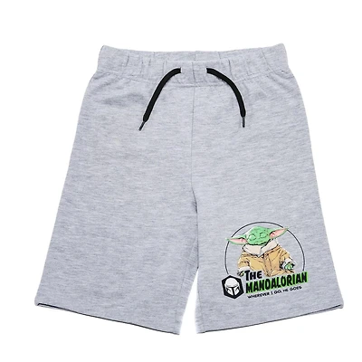Boys Star Wars The Mandalorian Grogu Shorts