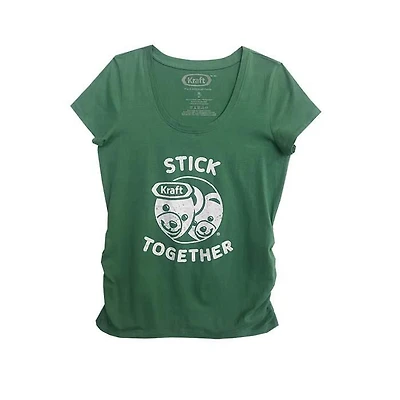 T-shirt de maternité Kraft pour femme.
