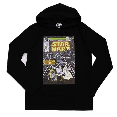 Men's Star Wars hooded sweatshirt.
