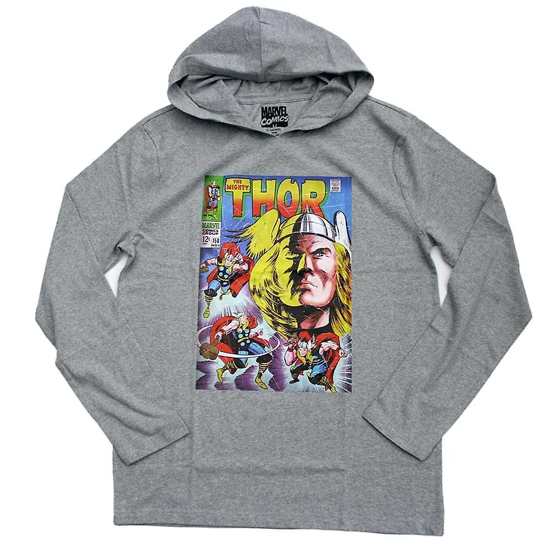 Men's Thor hooded sweatshirt.