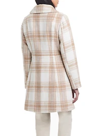 Sam & Libby Women's Faux Wool Coat