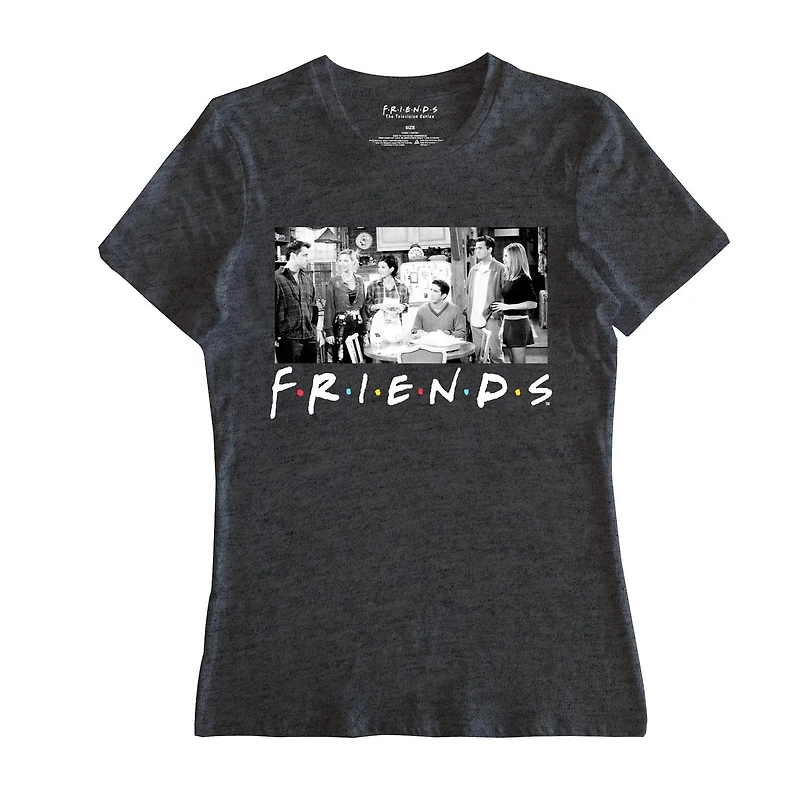 T-shirt à manches courtes Friends In The Kitchen pour femmes