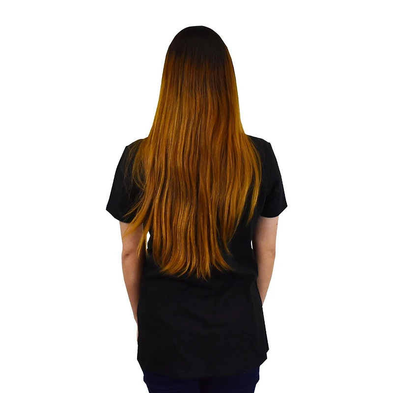 Ladies Stranger Things Flames Logo Short Sleeve T-Shirt