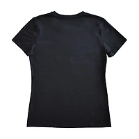 Ladies Stranger Things Flames Logo Short Sleeve T-Shirt