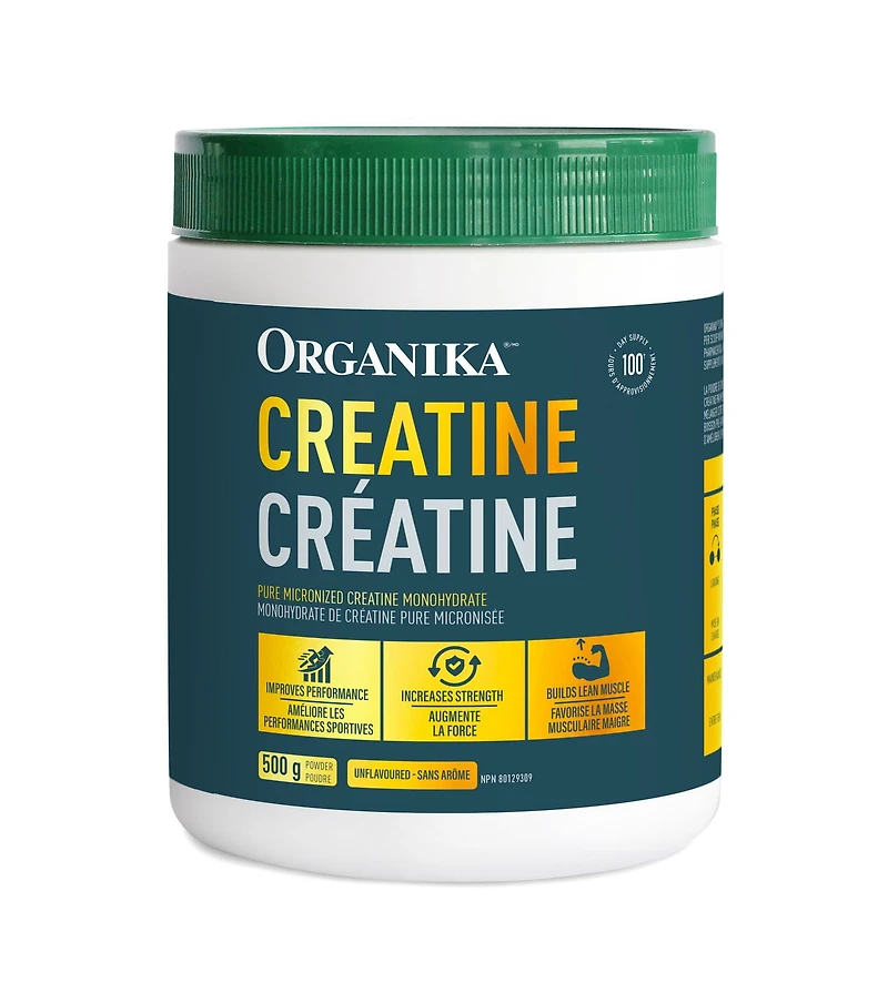 CREATINE MICRONIZED MONOHYDRATE 500G, Boost power and performance in your workouts