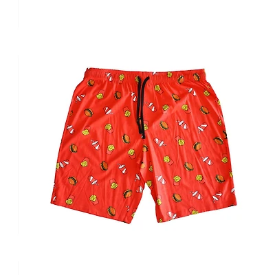 Mens Design Lab Junk Food Toss Shorts