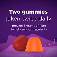 Gelées quotidiennes de fibres prébiotiques RestoraFIBRE – Suppléments de fibres pour les hommes et les femmes; inuline de source naturelle; favorise la régularité et la santé du système digestif; soulagement en douceur de la constipation des adultes 140 gummies