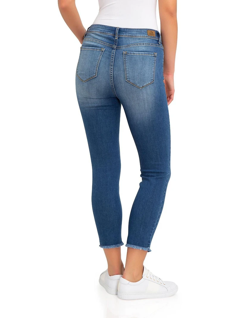 Jordache Women's High Cropped Skinny
