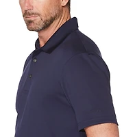 Ben Hogan Men's Performance Solid Ventilated short Sleeve Polo Shirt