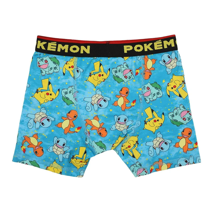 Pokemon Boys 2 Pack Boxers, Sizes: XS-L