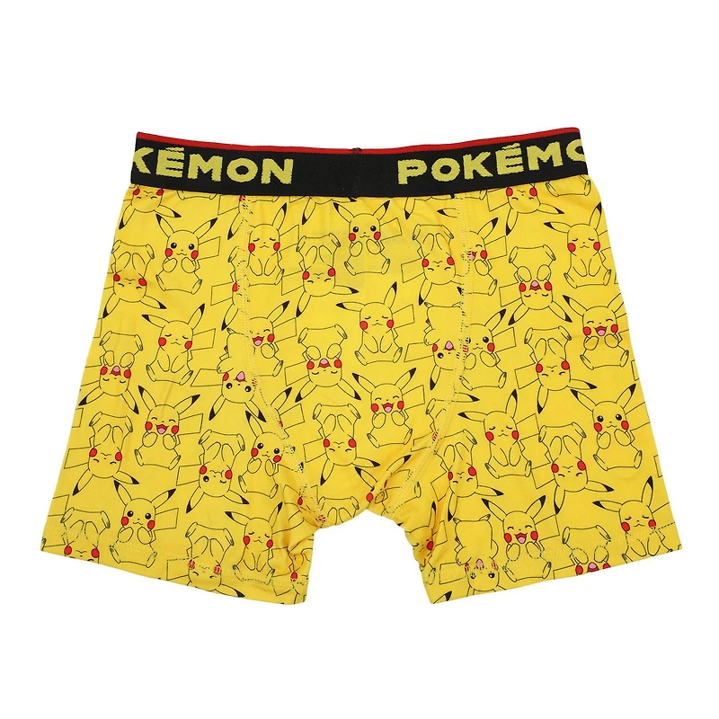 Pokemon Boys 2 Pack Boxers, Sizes: XS-L