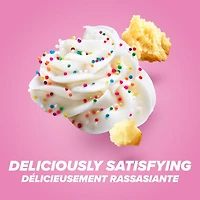 Barres de gâteau d'anniversaire Pure Protein - 20 g de protéines, en-cas à faible teneur en sucre, sans gluten avec mélange de whey, fabriquées au Canada, paquet de 6