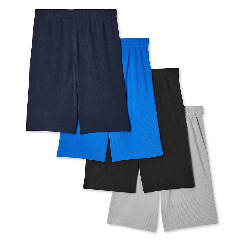 Lot de 4 shorts en tricot Athletic Works pour garçons