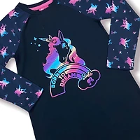 Barbie Girls long sleeve short nightgown