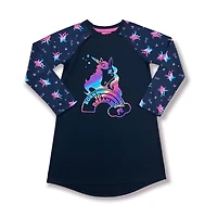 Barbie Girls long sleeve short nightgown