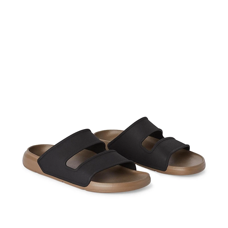 Athletic Works Men's Comfort Slides, Sizes 7-12
