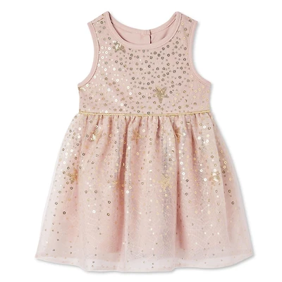 Robe avec paillettes George pour bébés filles