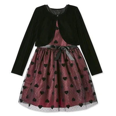 Robe avec boléro George pour filles