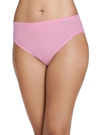 Jockey Essentials Women's Supersoft French Cut Panties - 3 pack
